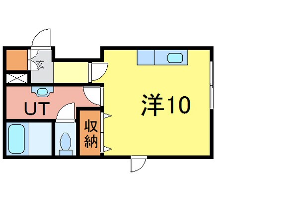 シェルト７１６の物件間取画像